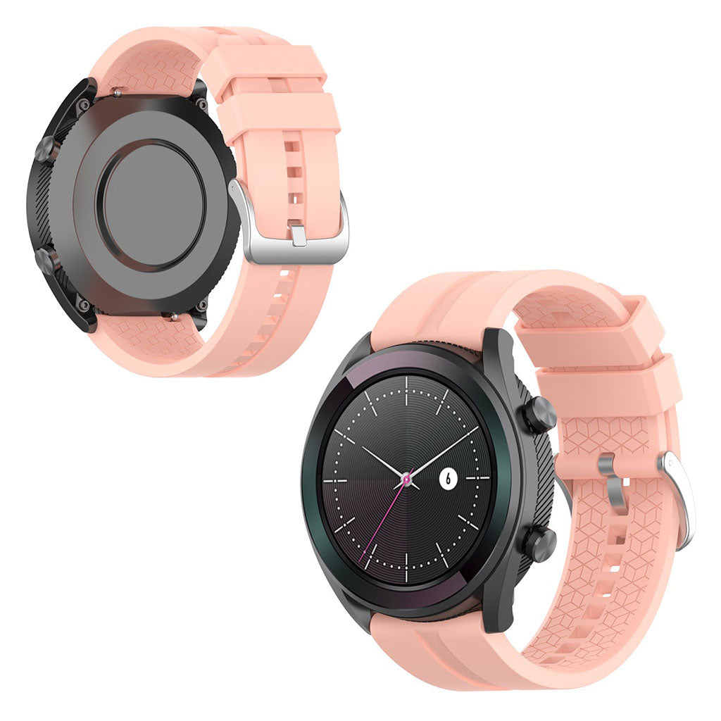 Smuk Huawei Watch GT Silikone Rem - Pink#serie_4