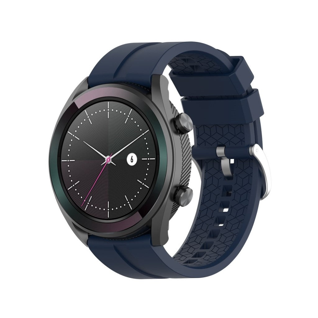 Smuk Huawei Watch GT Silikone Rem - Blå#serie_9