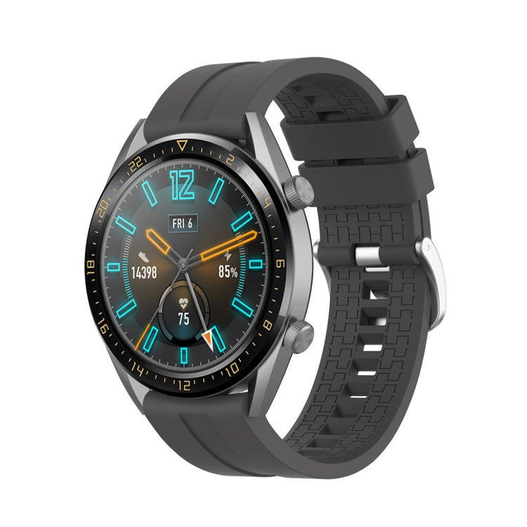 Mega godt Huawei Watch GT Silikone Rem - Sølv#serie_1