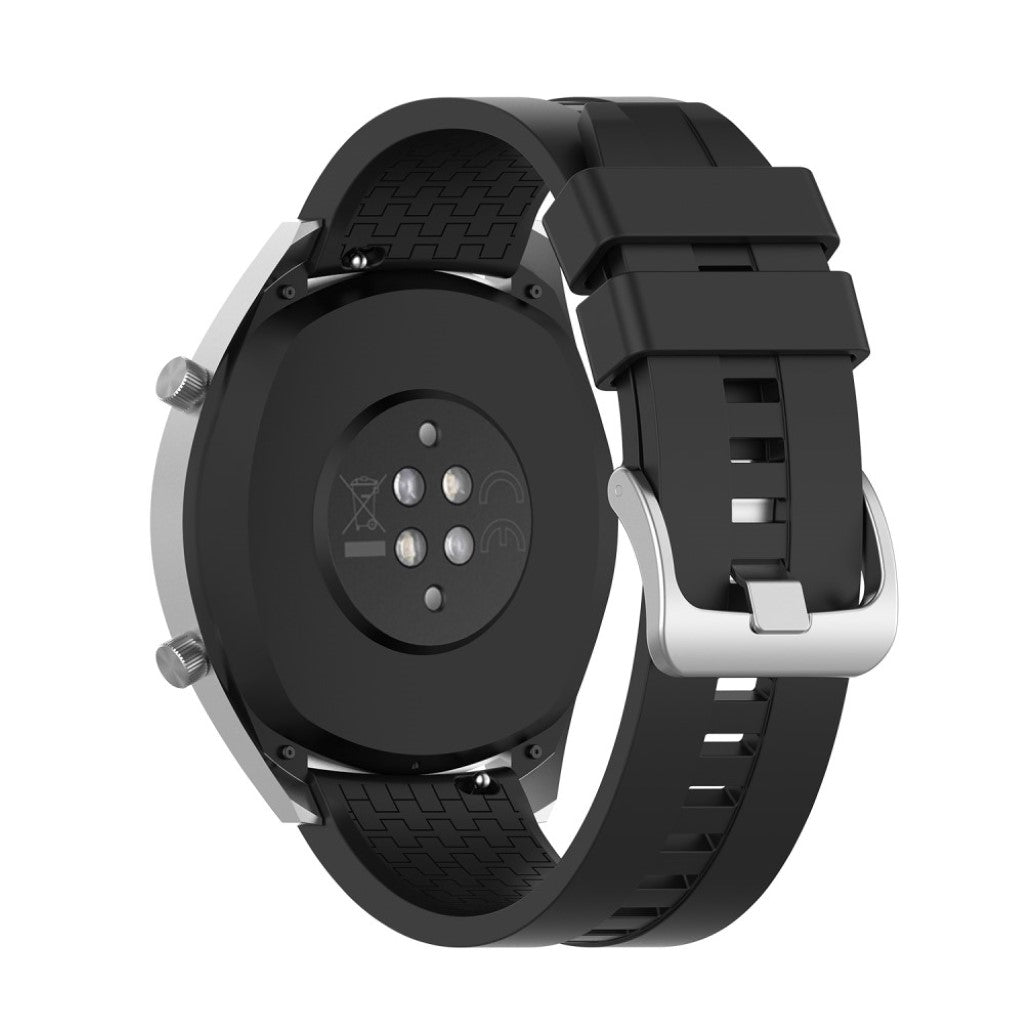 Mega godt Huawei Watch GT Silikone Rem - Sort#serie_2
