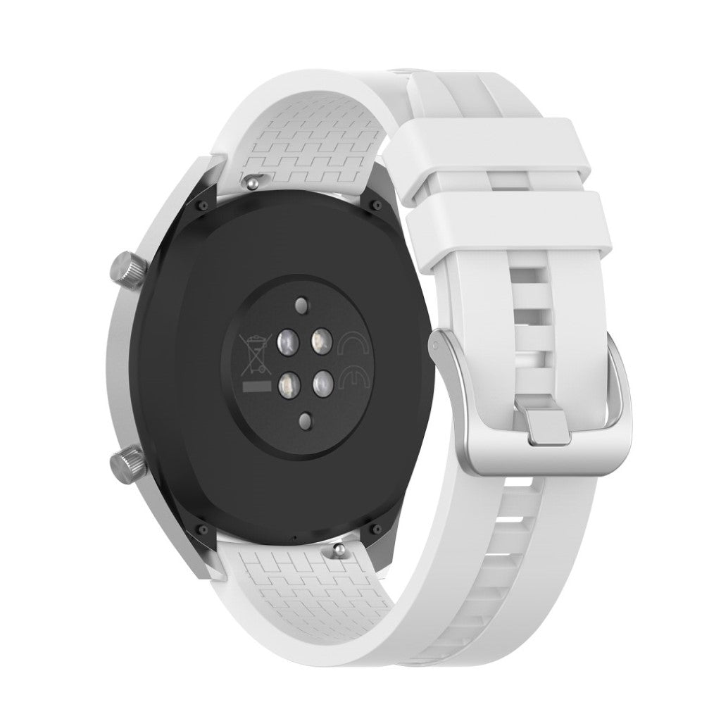 Mega godt Huawei Watch GT Silikone Rem - Hvid#serie_3