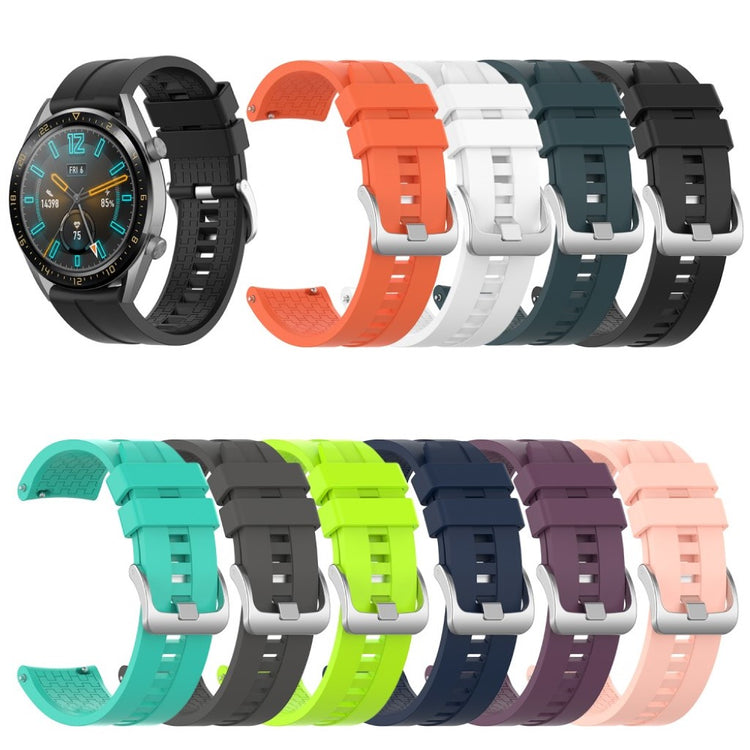 Mega godt Huawei Watch GT Silikone Rem - Hvid#serie_3