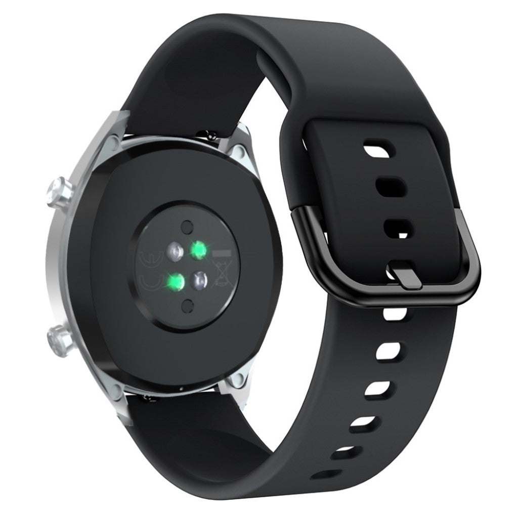 Meget kønt Huawei Watch GT Silikone Rem - Sort#serie_1