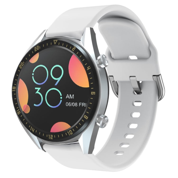 Meget kønt Huawei Watch GT Silikone Rem - Hvid#serie_2