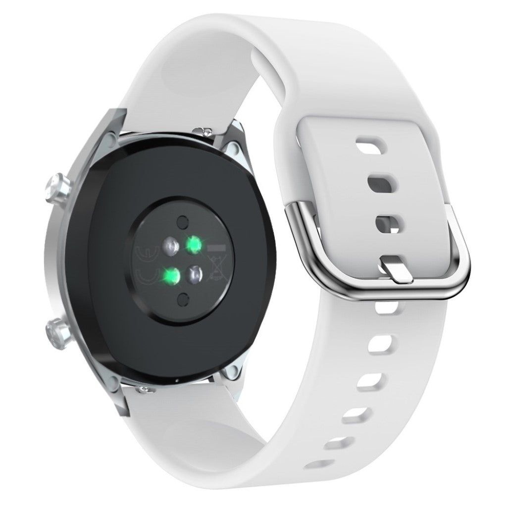 Meget kønt Huawei Watch GT Silikone Rem - Hvid#serie_2