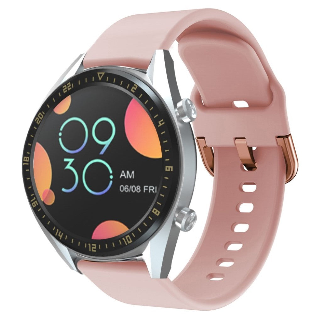 Meget kønt Huawei Watch GT Silikone Rem - Pink#serie_4