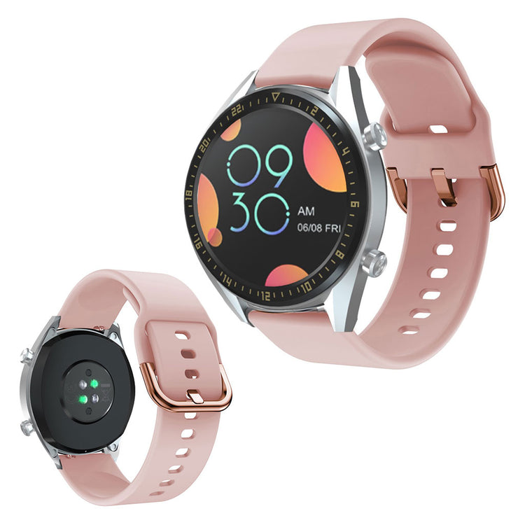 Meget kønt Huawei Watch GT Silikone Rem - Pink#serie_4