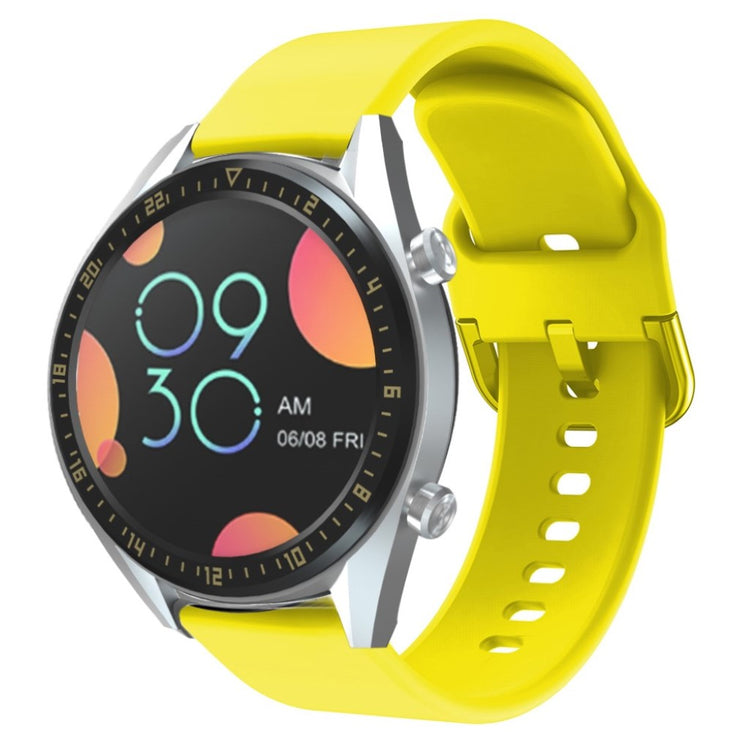 Meget kønt Huawei Watch GT Silikone Rem - Hvid#serie_6