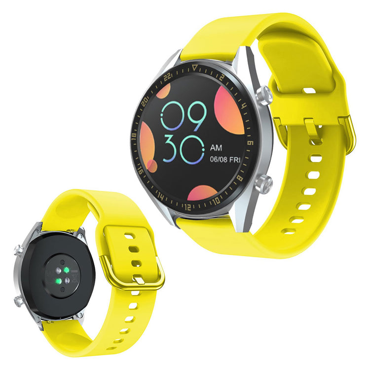 Meget kønt Huawei Watch GT Silikone Rem - Hvid#serie_6