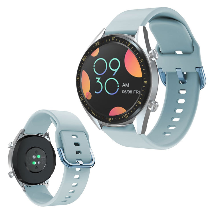 Meget kønt Huawei Watch GT Silikone Rem - Blå#serie_7