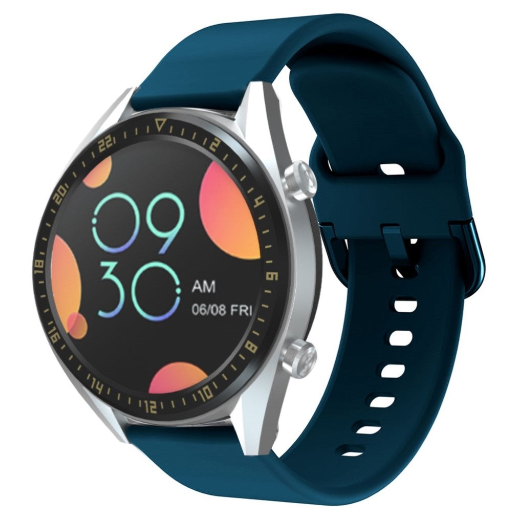 Meget kønt Huawei Watch GT Silikone Rem - Blå#serie_8