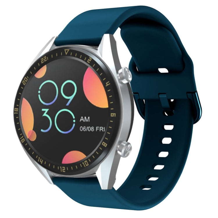 Meget kønt Huawei Watch GT Silikone Rem - Blå#serie_8