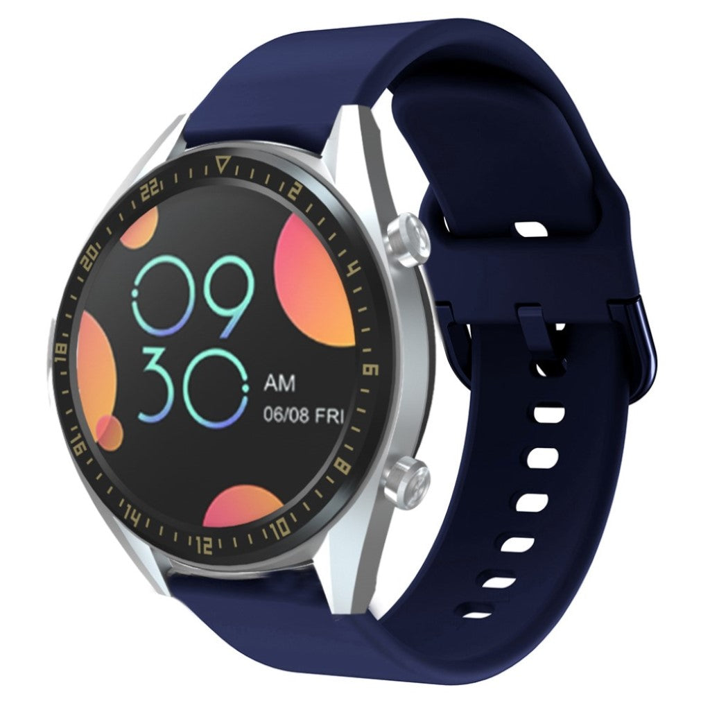 Meget kønt Huawei Watch GT Silikone Rem - Blå#serie_9