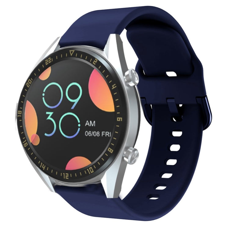 Meget kønt Huawei Watch GT Silikone Rem - Blå#serie_9