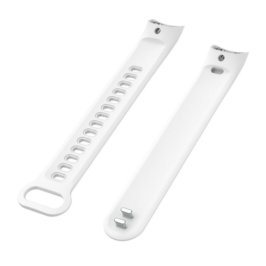 Helt vildt kønt Honor Band 3 Silikone Rem - Hvid#serie_2