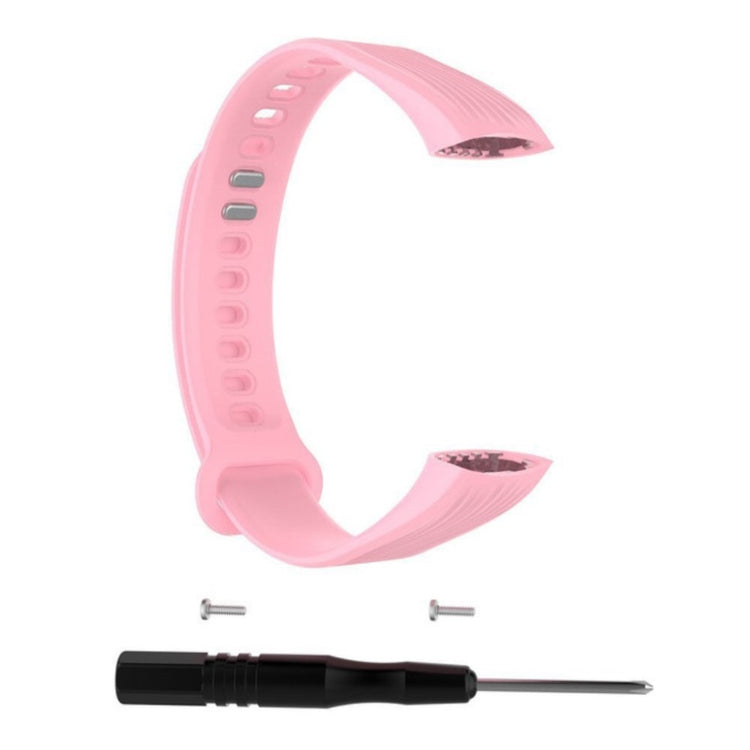 Helt vildt kønt Honor Band 3 Silikone Rem - Pink#serie_3