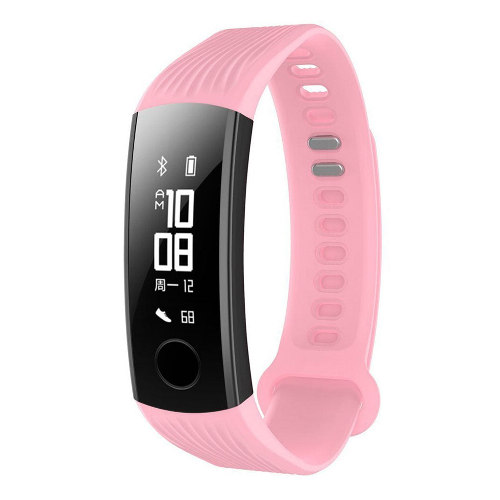 Helt vildt kønt Honor Band 3 Silikone Rem - Pink#serie_3