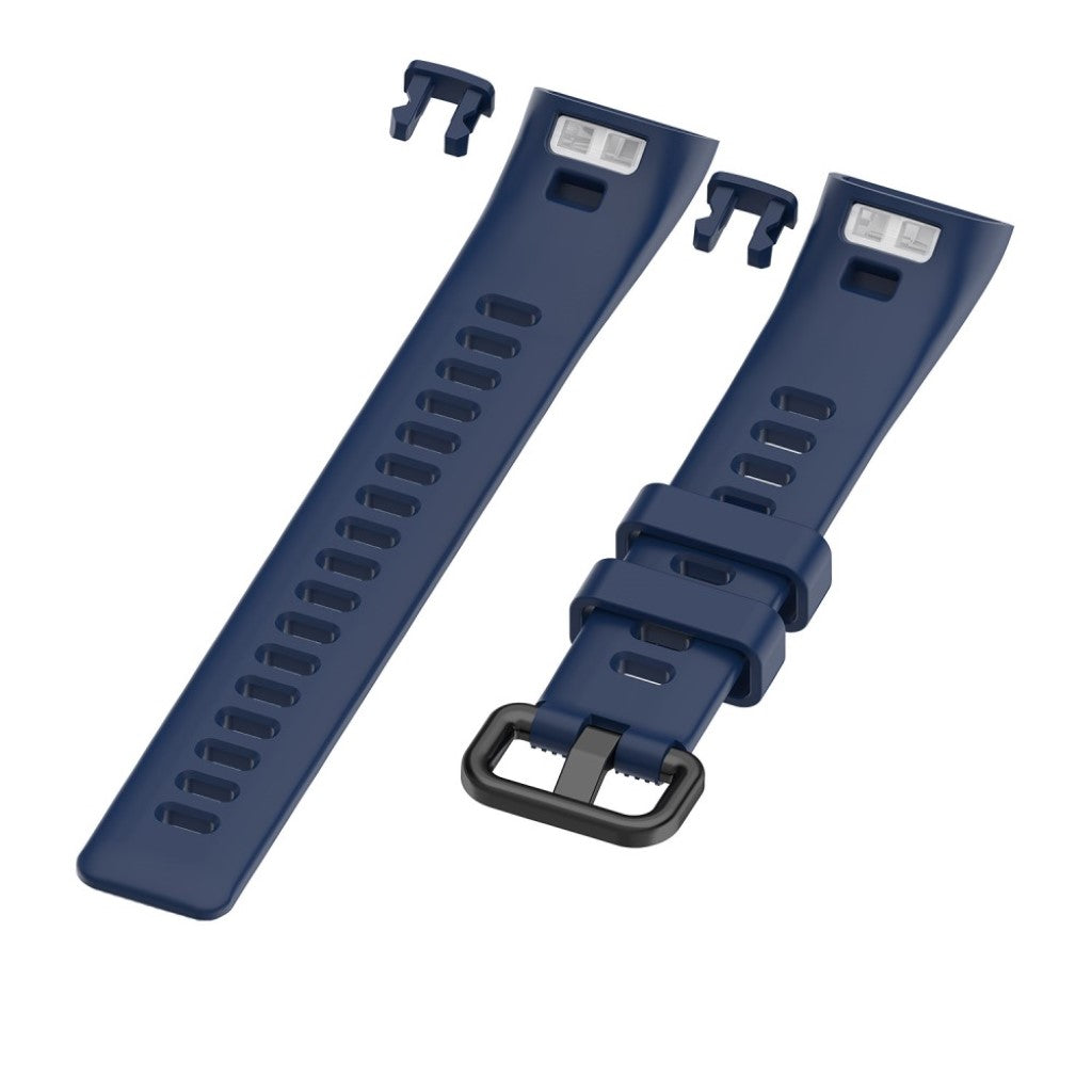 Helt vildt kønt Huawei Band 3 Pro Silikone Rem - Sort#serie_6