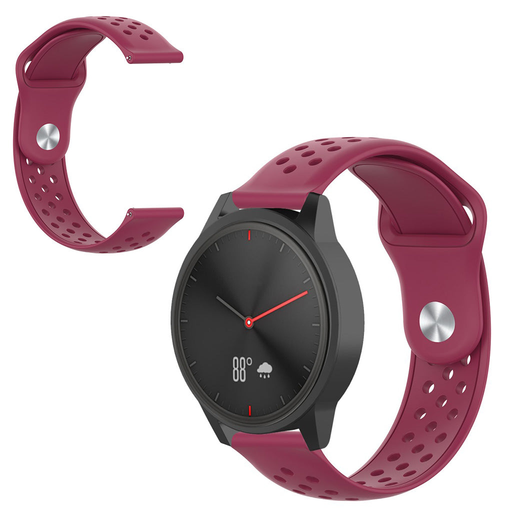 Rigtigt sejt Huawei Watch GT 2 42mm Silikone Rem - Rød#serie_5