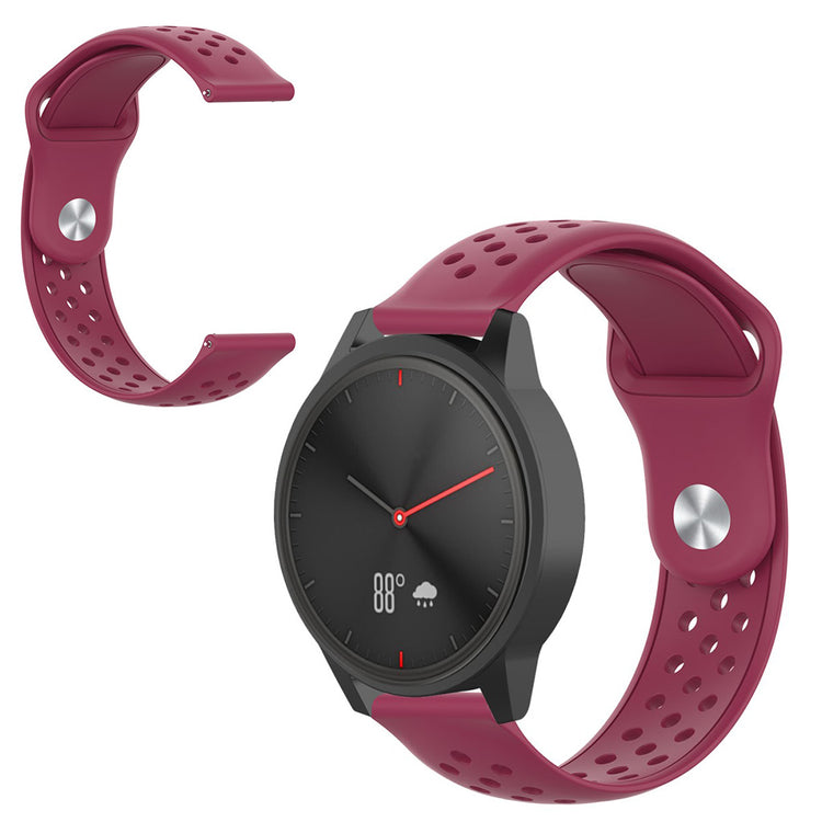 Rigtigt sejt Huawei Watch GT 2 42mm Silikone Rem - Rød#serie_5