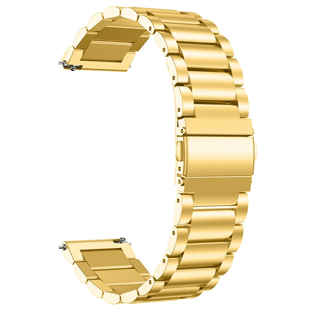 Mega fint Huawei Watch GT 2 42mm / Huawei Watch 2 Metal Rem - Guld#serie_6