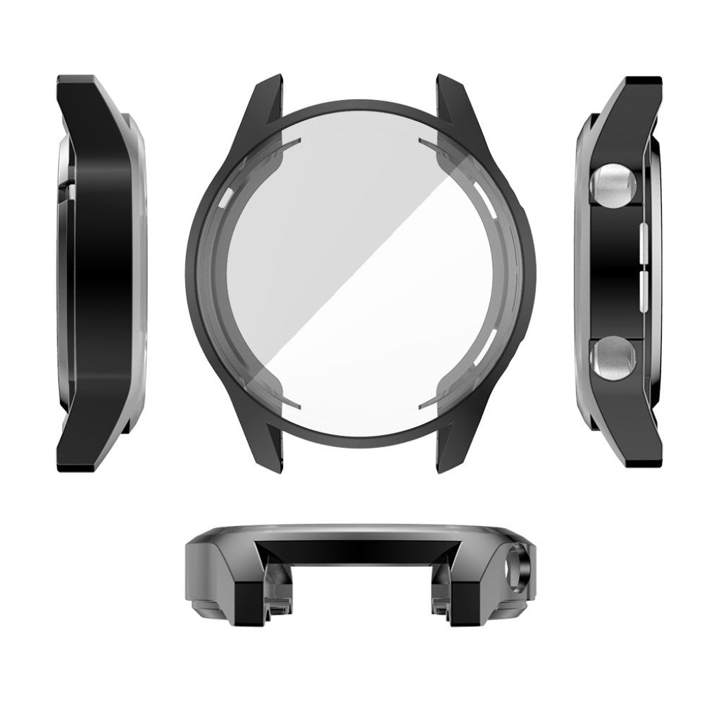 Mega Fed Huawei Watch GT 2 46mm Silikone Cover - Sort#serie_1