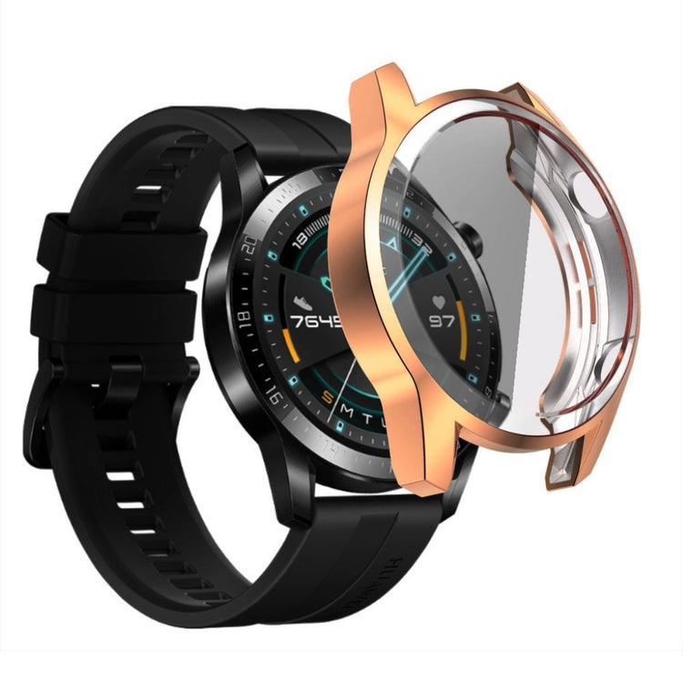 Mega Fed Huawei Watch GT 2 46mm Silikone Cover - Pink#serie_5