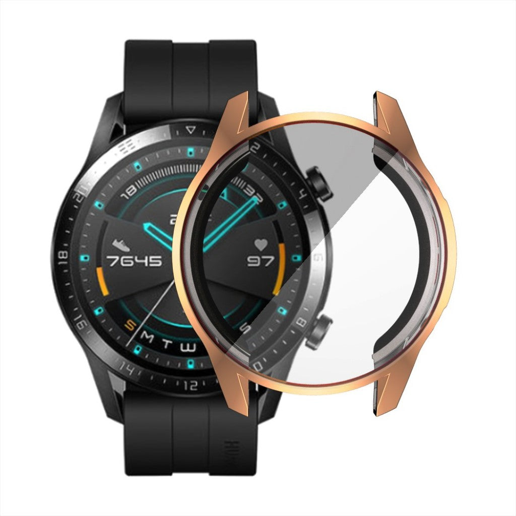 Mega Fed Huawei Watch GT 2 46mm Silikone Cover - Pink#serie_5