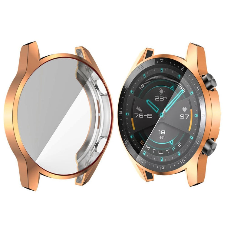 Mega Fed Huawei Watch GT 2 46mm Silikone Cover - Pink#serie_5