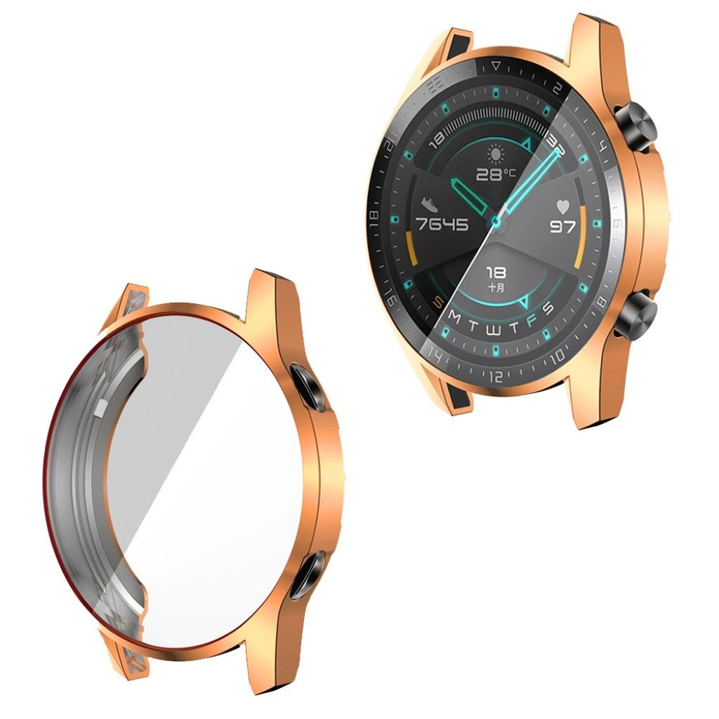 Mega Fed Huawei Watch GT 2 46mm Silikone Cover - Pink#serie_5