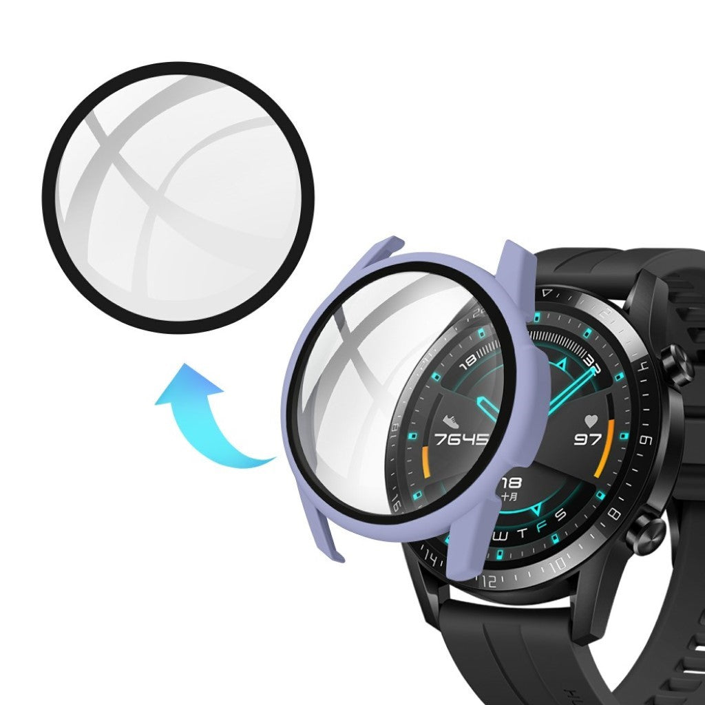Super Fint Huawei Watch GT 2 46mm Plastik Cover - Blå#serie_3