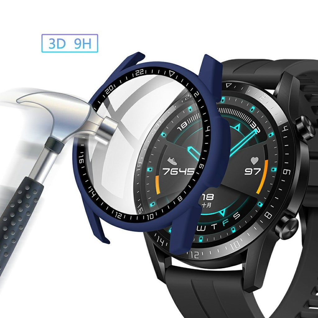 Vildt Godt Huawei Watch GT 2 46mm Silikone Cover - Blå#serie_7