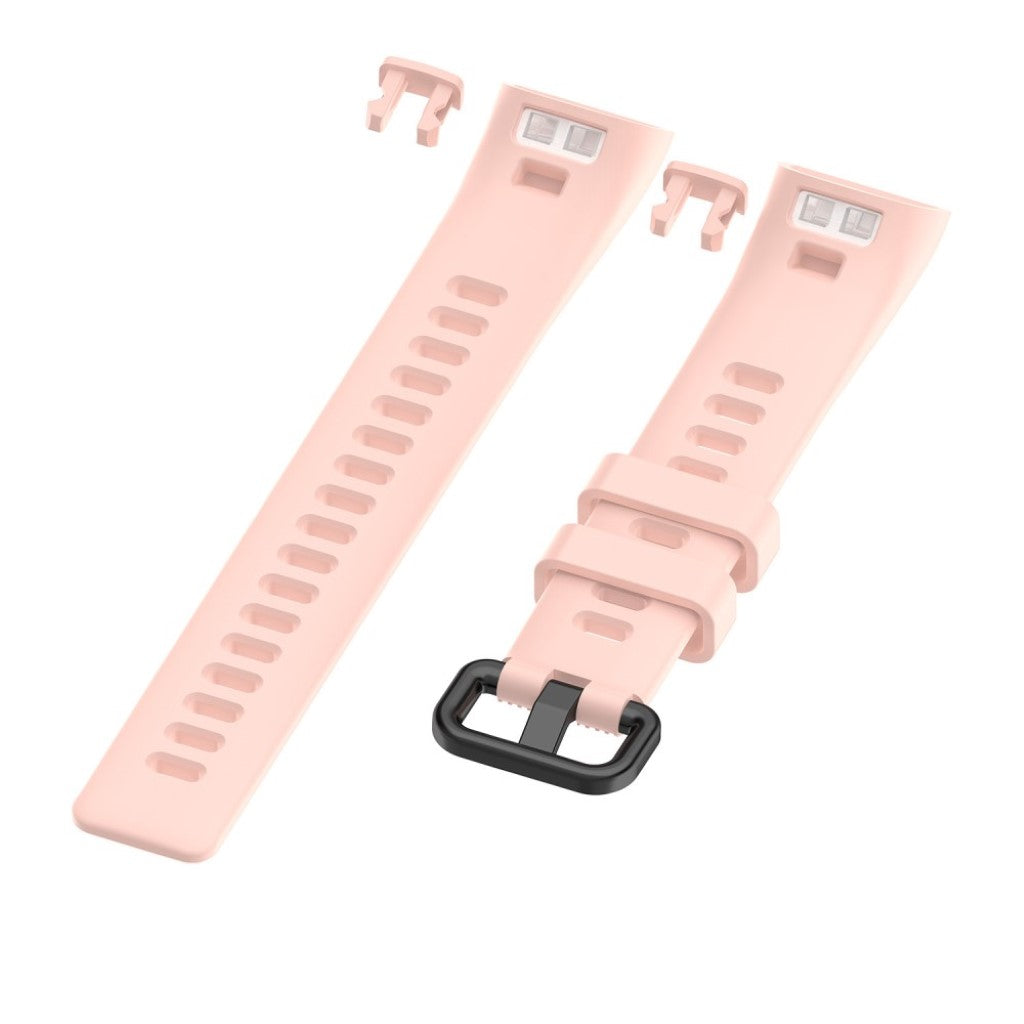 Helt vildt cool Huawei Band 4 Pro Silikone Rem - Pink#serie_3