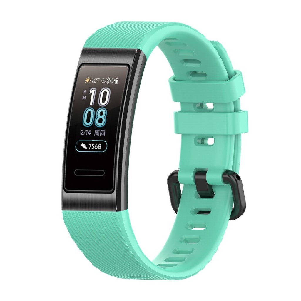 Helt vildt cool Huawei Band 4 Pro Silikone Rem - Grøn#serie_4