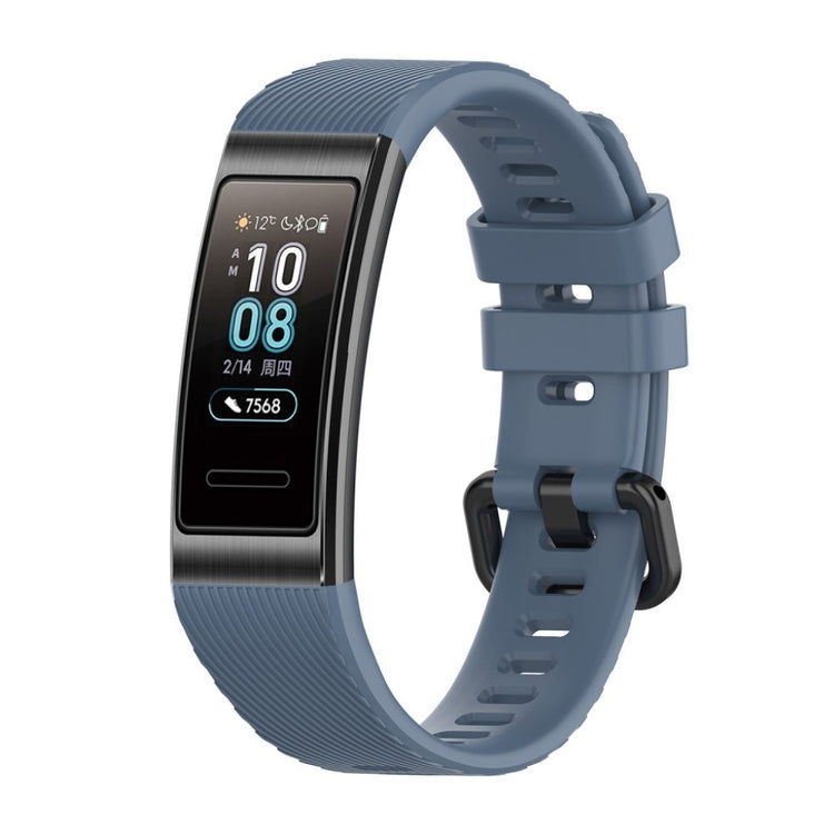 Helt vildt cool Huawei Band 4 Pro Silikone Rem - Blå#serie_5