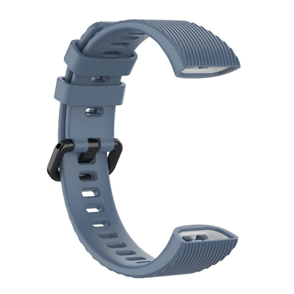 Helt vildt cool Huawei Band 4 Pro Silikone Rem - Blå#serie_5