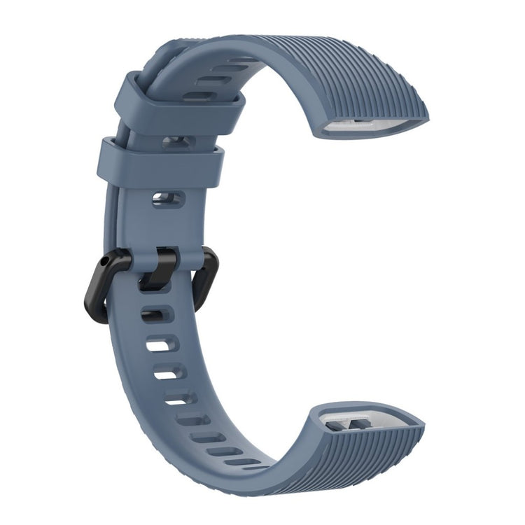 Helt vildt cool Huawei Band 4 Pro Silikone Rem - Blå#serie_5