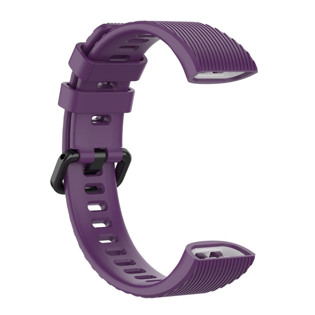 Helt vildt cool Huawei Band 4 Pro Silikone Rem - Lilla#serie_7