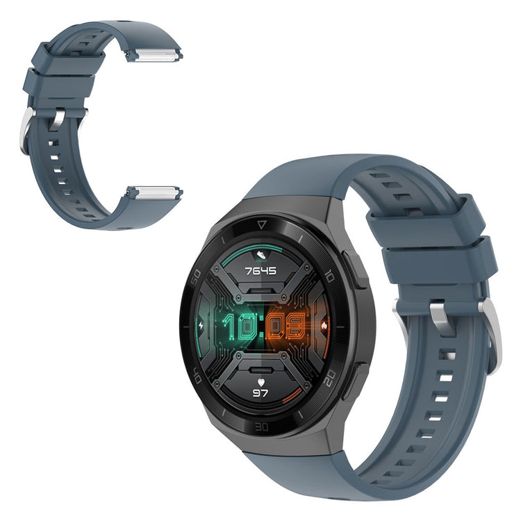 Helt vildt flot Huawei Watch GT 2e Silikone Rem - Blå#serie_10