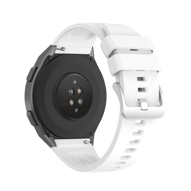 Helt vildt flot Huawei Watch GT 2e Silikone Rem - Hvid#serie_2