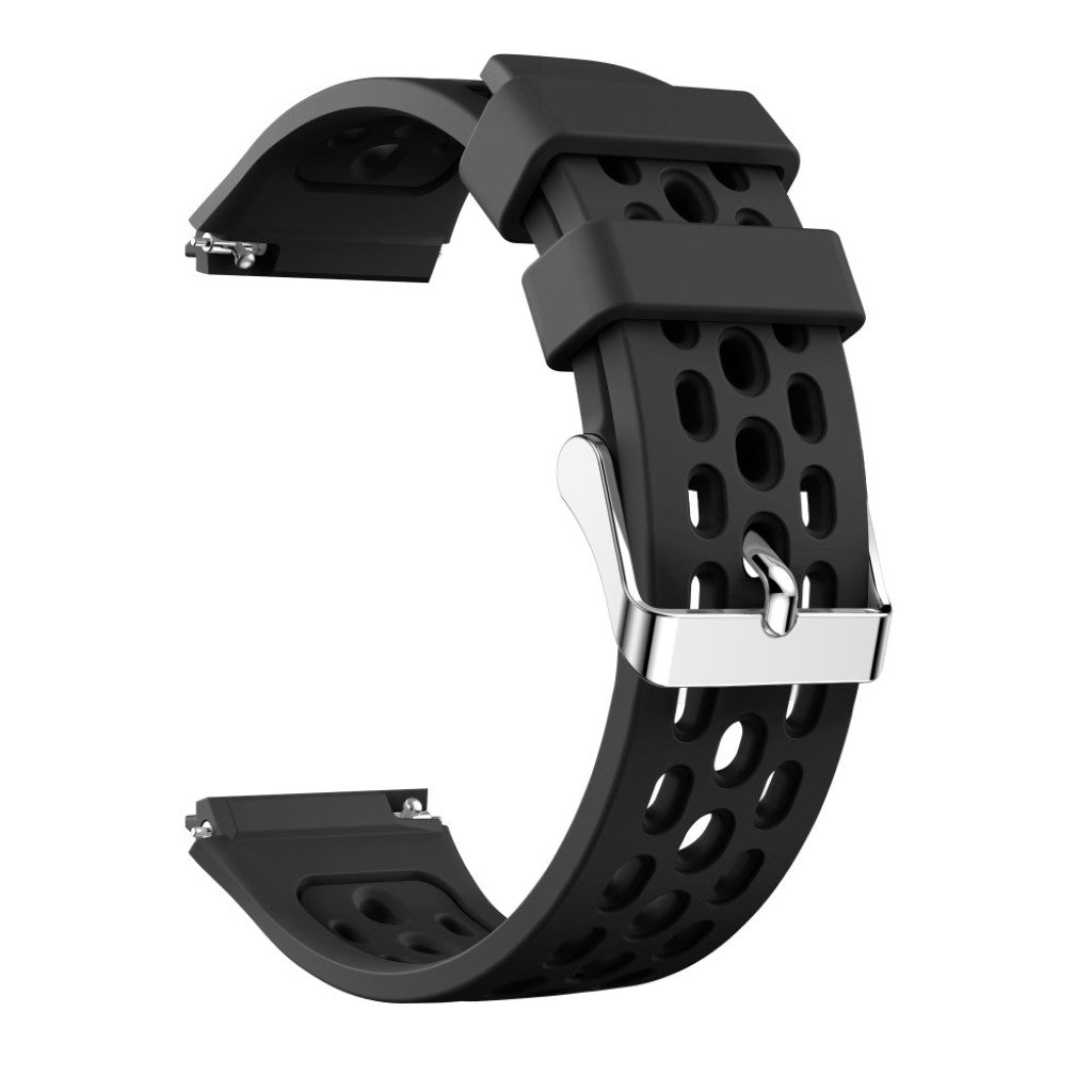 Mega komfortabel Huawei Watch GT 2e Silikone Rem - Sort#serie_1