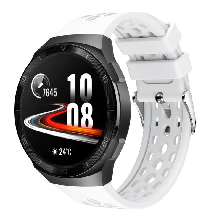 Mega komfortabel Huawei Watch GT 2e Silikone Rem - Hvid#serie_2