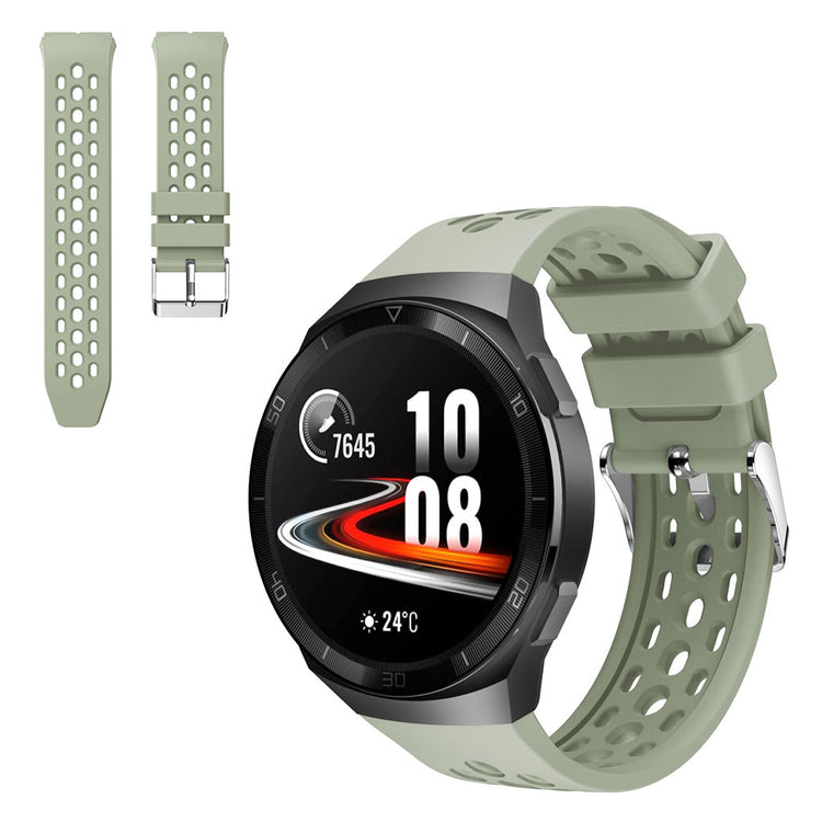 Mega komfortabel Huawei Watch GT 2e Silikone Rem - Grøn#serie_6