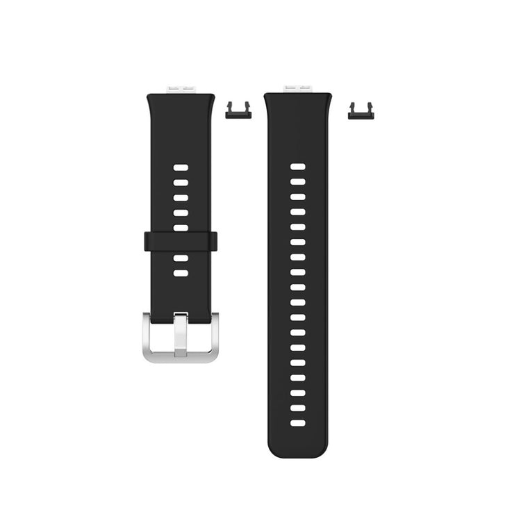 Rigtigt smuk Huawei Watch Fit Silikone Rem - Sort#serie_1