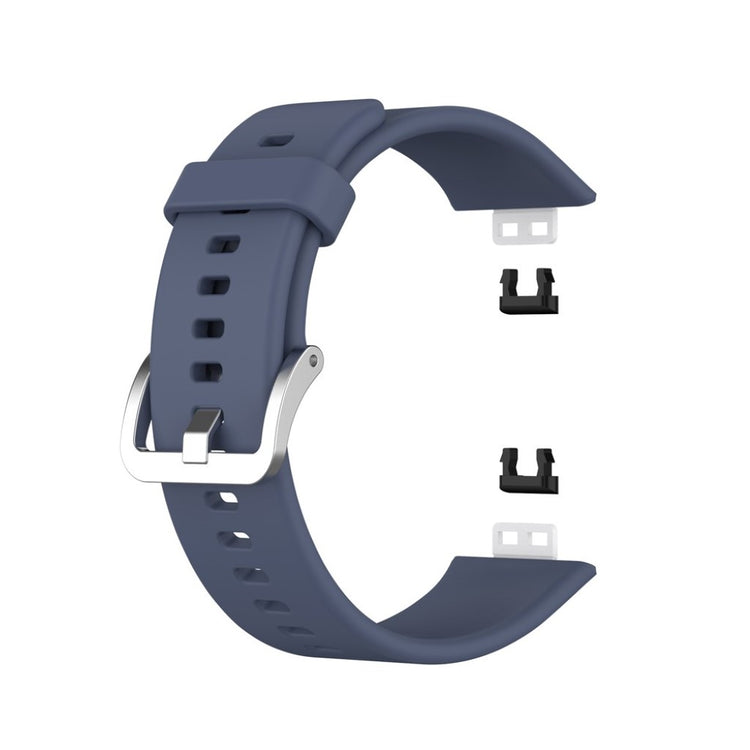 Super smuk Huawei Watch Fit Silikone Rem - Blå#serie_10