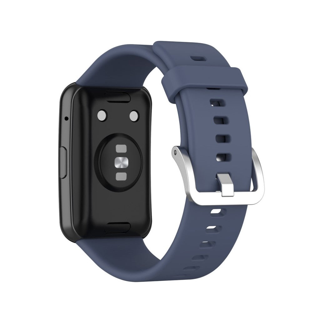 Super smuk Huawei Watch Fit Silikone Rem - Blå#serie_10