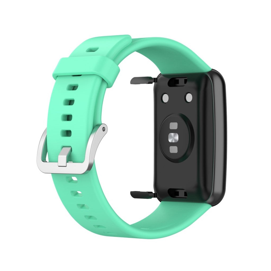 Super smuk Huawei Watch Fit Silikone Rem - Grøn#serie_11