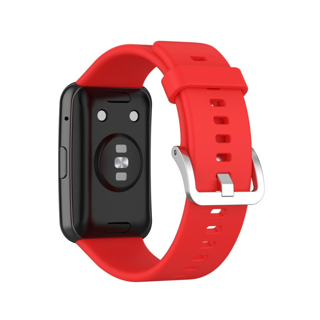 Super smuk Huawei Watch Fit Silikone Rem - Rød#serie_4