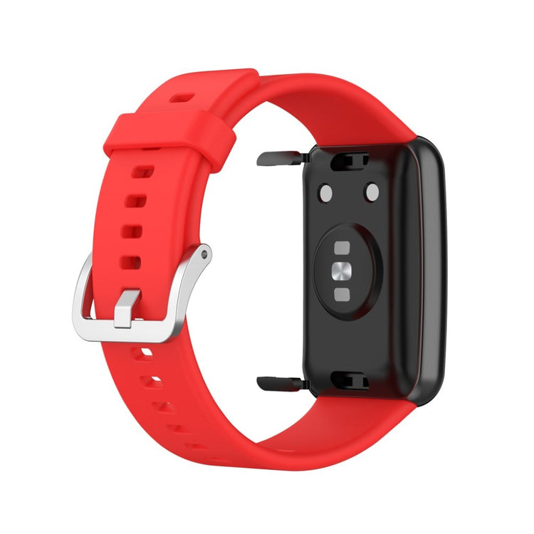 Super smuk Huawei Watch Fit Silikone Rem - Rød#serie_4