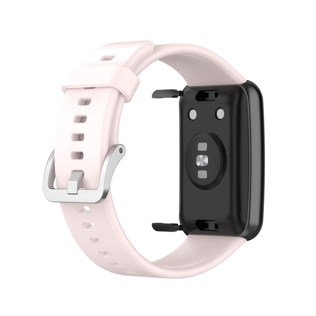 Super smuk Huawei Watch Fit Silikone Rem - Pink#serie_5